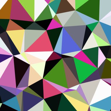 Arka plan çok renkli geometrik poligonal.