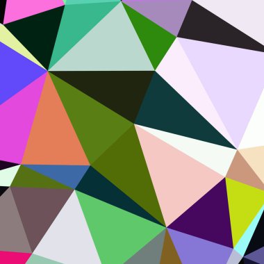 Arka plan çok renkli geometrik poligonal.