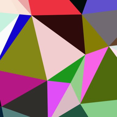 Arka plan çok renkli geometrik poligonal.