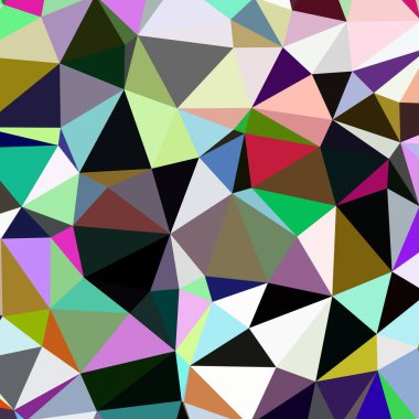 Arka plan çok renkli geometrik poligonal.