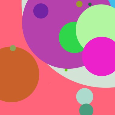 Daire geometrik güzel arka plan çok renkli desen.