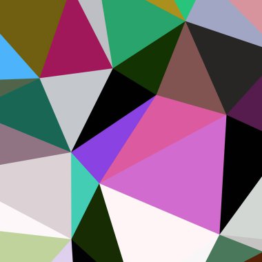 Arka plan çok renkli geometrik poligonal.