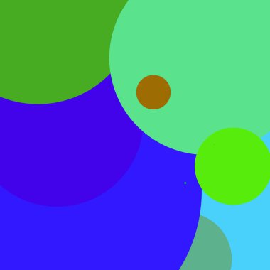 Daire geometrik şaşırtıcı arka plan çok renkli desen.