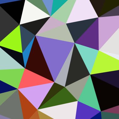 Arka plan çok renkli geometrik poligonal.