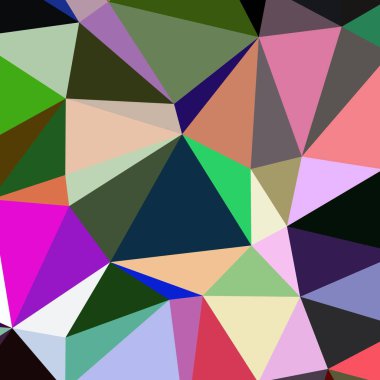 Arka plan çok renkli geometrik poligonal.