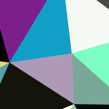 Arka plan çok renkli geometrik poligonal.