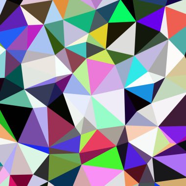 Arka plan çok renkli geometrik poligonal.