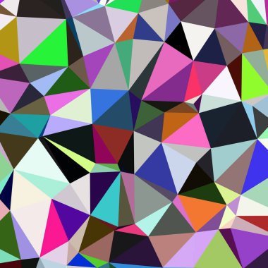 Arka plan çok renkli geometrik poligonal.