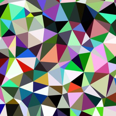 Arka plan çok renkli geometrik poligonal.