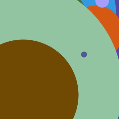 Daire geometrik yeni arka plan çok renkli desen.