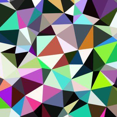 Arka plan çok renkli geometrik poligonal.