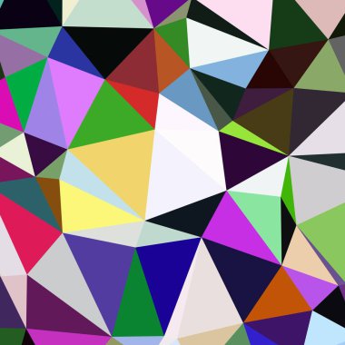 Arka plan çok renkli geometrik poligonal.