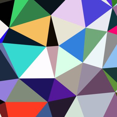 Arka plan çok renkli geometrik poligonal.