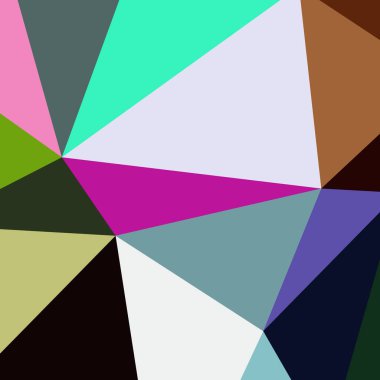 Arka plan çok renkli geometrik poligonal.