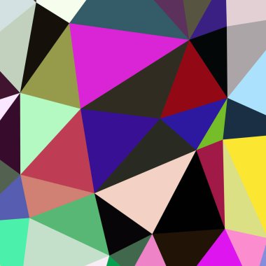 Arka plan çok renkli geometrik poligonal.