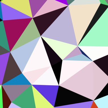 Arka plan çok renkli geometrik poligonal.