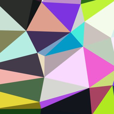 Arka plan çok renkli geometrik poligonal.