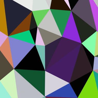 Arka plan çok renkli geometrik poligonal.