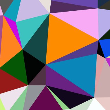 Arka plan çok renkli geometrik poligonal.