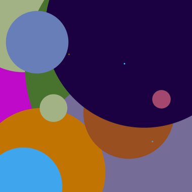 Daire geometrik güzel arka plan çok renkli desen.