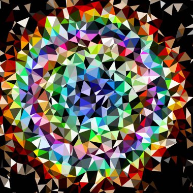 Arka plan çok renkli geometrik poligonal.