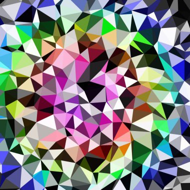 Arka plan çok renkli geometrik poligonal.