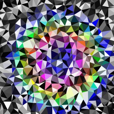 Arka plan çok renkli geometrik poligonal.