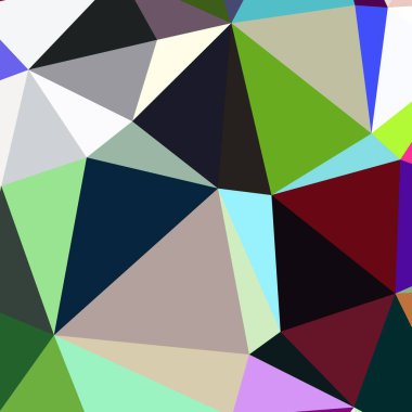 Arka plan çok renkli geometrik poligonal.