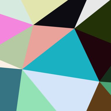 Arka plan poligonal sorunsuz üçgen renk desen.