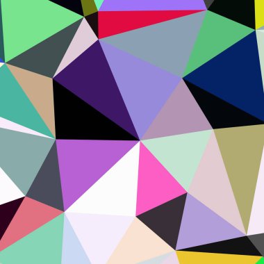 Arka plan çok renkli geometrik poligonal.