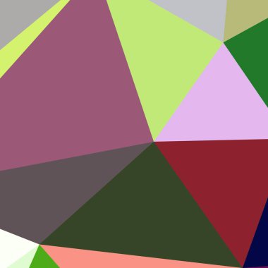 Arka plan poligonal sorunsuz üçgen renk desen.