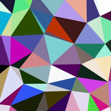 Arka plan çok renkli geometrik poligonal.