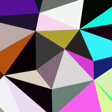 Arka plan çok renkli geometrik poligonal.