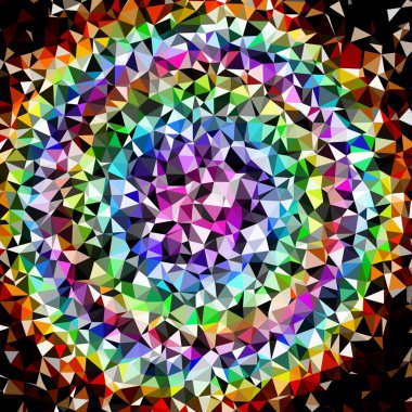 Arka plan çok renkli geometrik poligonal.