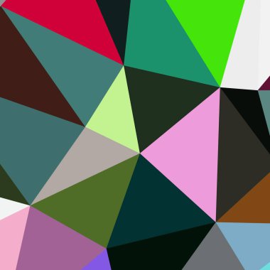 Arka plan çok renkli geometrik poligonal.