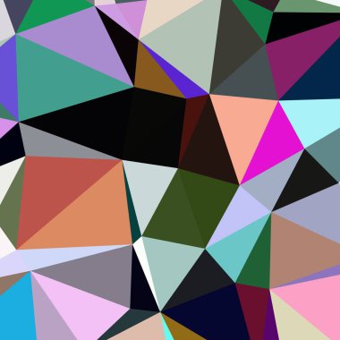 Arka plan çok renkli geometrik poligonal.