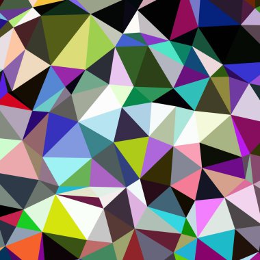 Arka plan çok renkli geometrik poligonal.