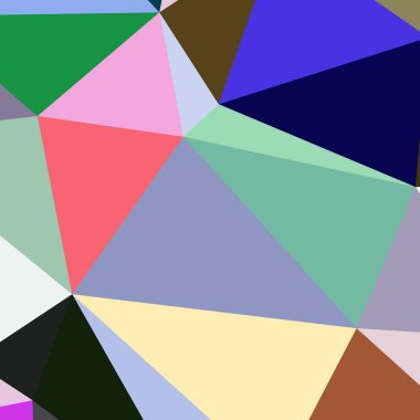 Arka plan poligonal sorunsuz üçgen renk desen.