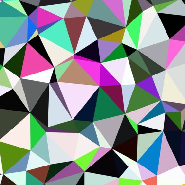 Arka plan çok renkli geometrik poligonal.