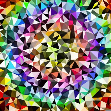 Arka plan çok renkli geometrik poligonal.