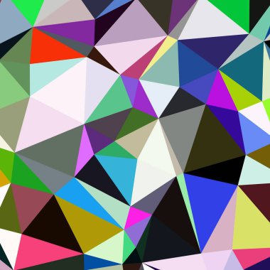 Arka plan çok renkli geometrik poligonal.