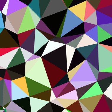Arka plan çok renkli geometrik poligonal.