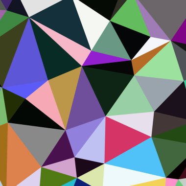Arka plan çok renkli geometrik poligonal.