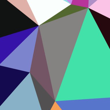 Arka plan çok renkli geometrik poligonal.