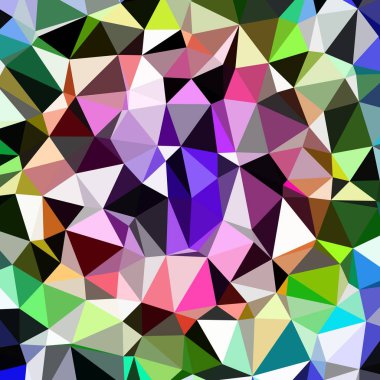 Arka plan çok renkli geometrik poligonal.