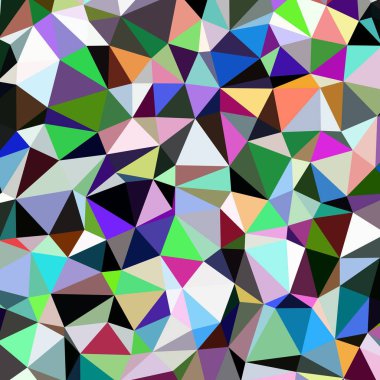 Arka plan çok renkli geometrik poligonal.