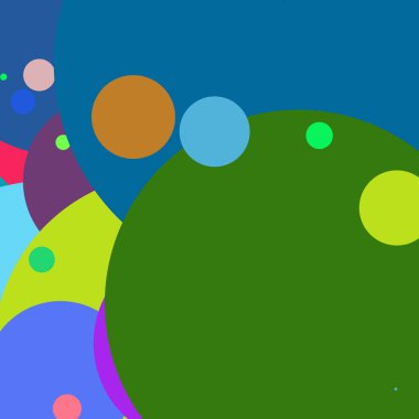 Daire geometrik şaşırtıcı arka plan çok renkli desen.