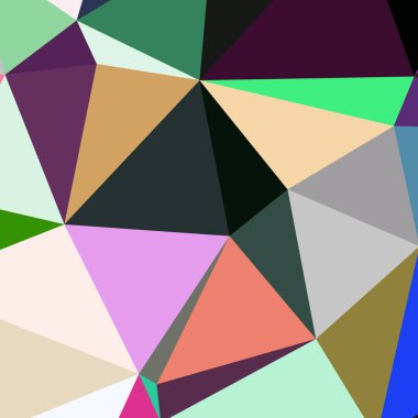 Arka plan çok renkli geometrik poligonal.