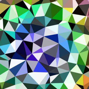 Arka plan çok renkli geometrik poligonal.