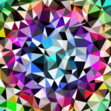 Arka plan çok renkli geometrik poligonal.